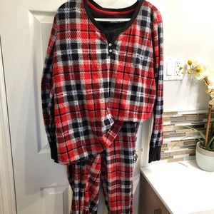 Plus size PJs Nautica plaid